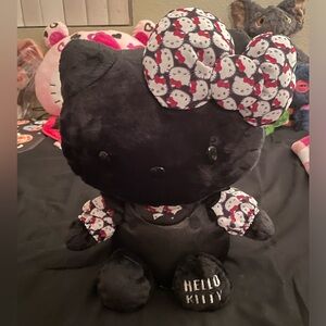 Black Hello Kitty Plush